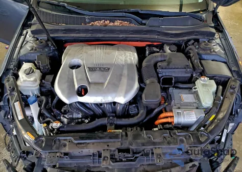 2014 Kia Optima Hybrid из США, поврежденный, VIN KNAGN4AD5E5068939